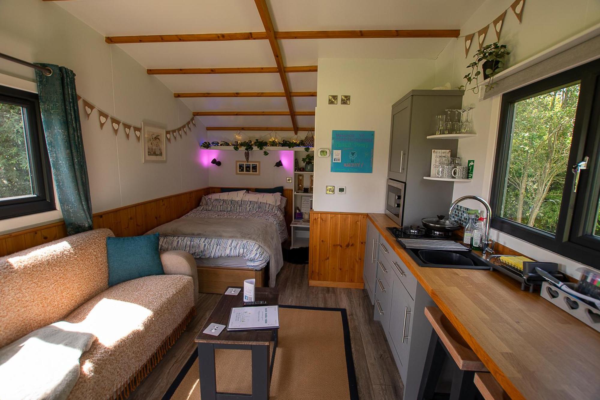 Отель Peppercorn Pod At Beck House Glamping Salmonby Экстерьер фото